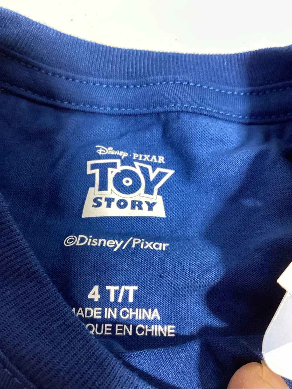 Kids Blue Character T-Shirt - Woody, Buzz & Friends